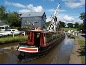 Canal Boat  Llangollen Canal