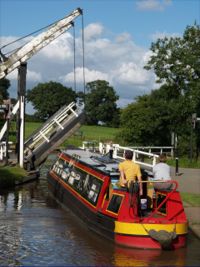 Canal Boat  Llangollen Canal