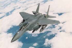 U.S.A.F. F-15E - Strike Eagle over the North Sea
