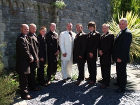 Grooms wedding guests